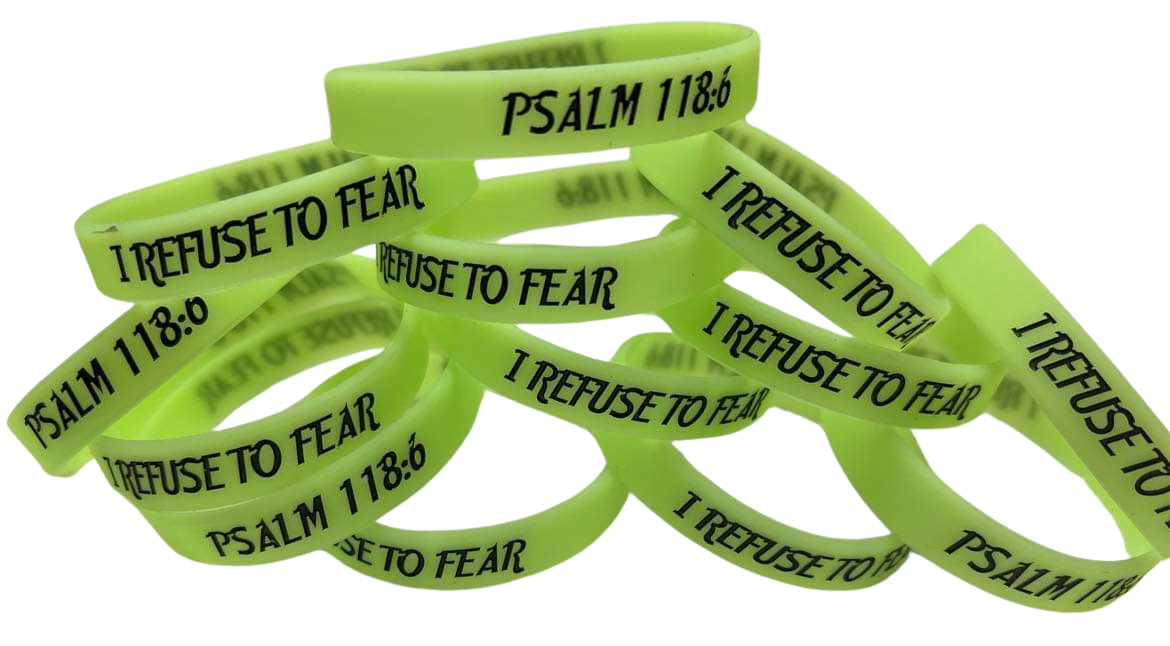 I REFUSE TO FEAR BRACELET