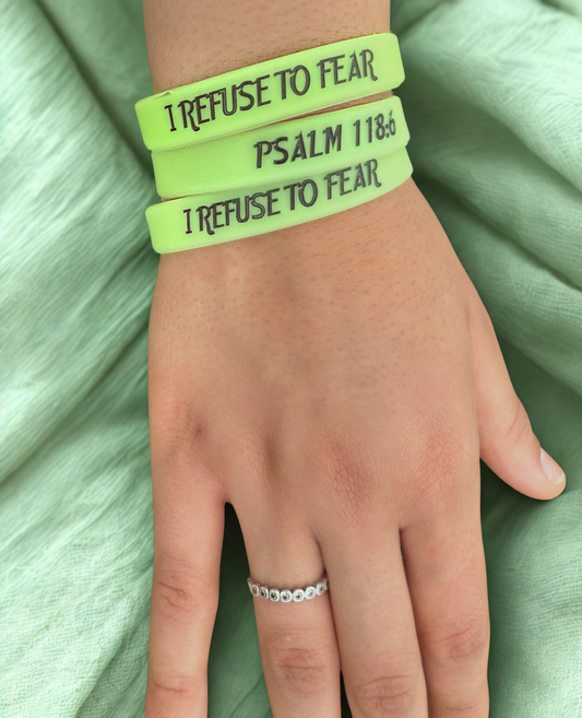 I REFUSE TO FEAR BRACELET