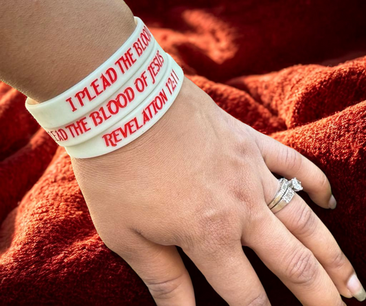 I PLEAD THE BLOOD OF JESUS BRACELET