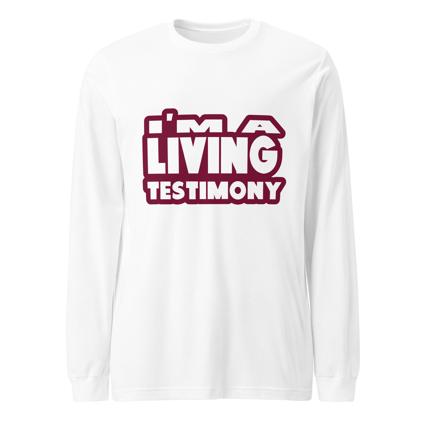 I'M A LIVING TESTIMONY