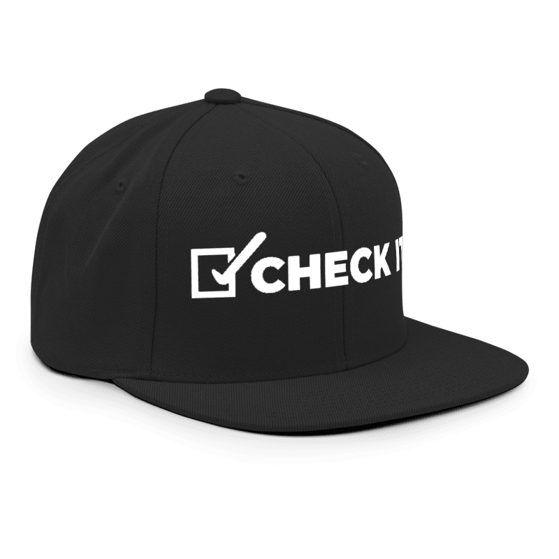 BLACK & WHITE CHECK IT