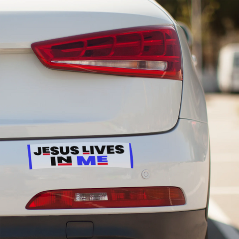 JESUS LIVES IN ME STICKER