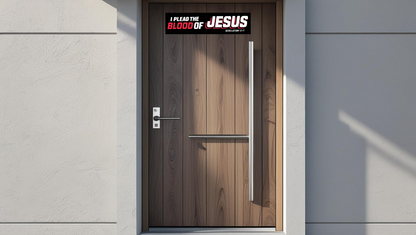 I PLEAD THE BLOOD OF JESUS STICKER