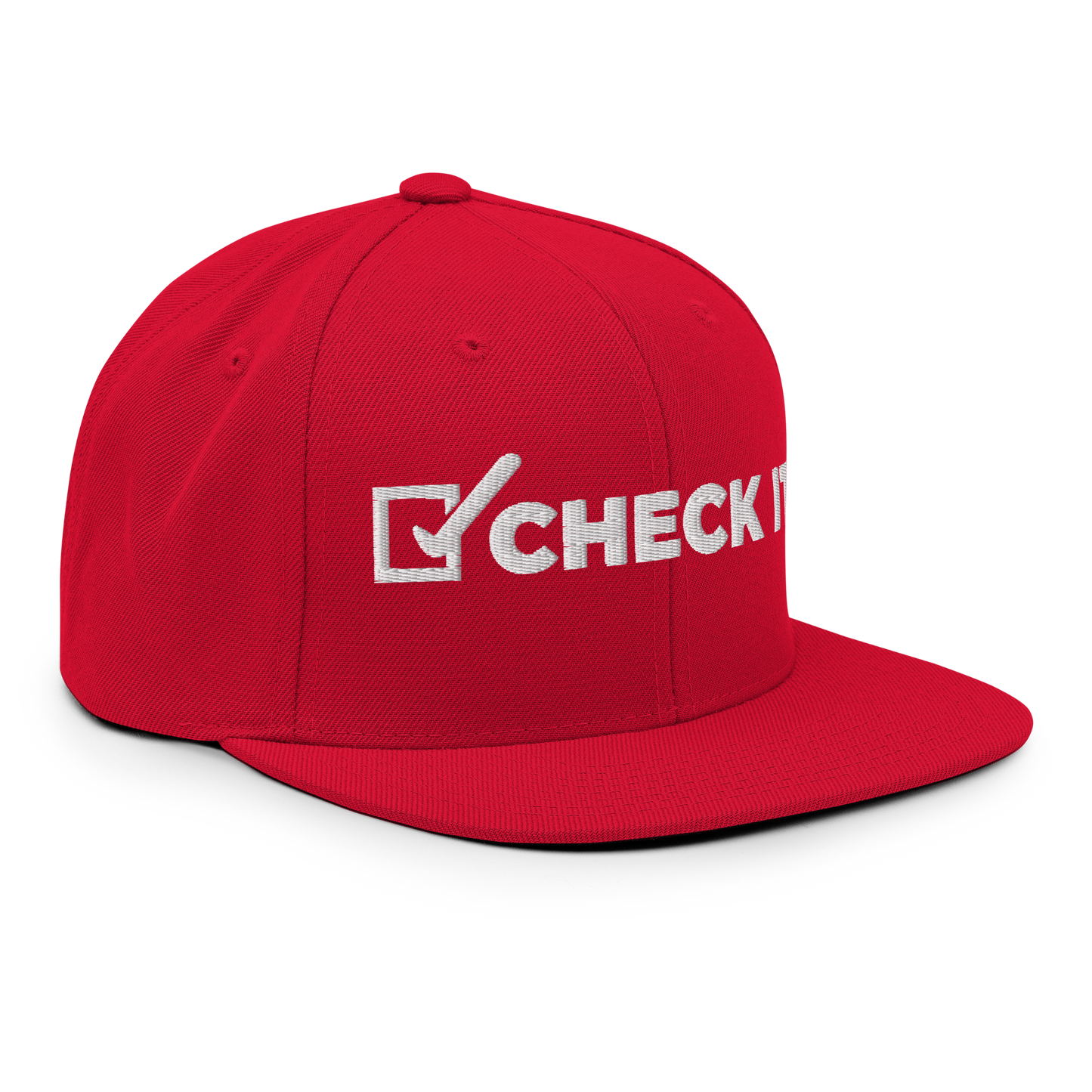 RED & WHITE CHECK IT