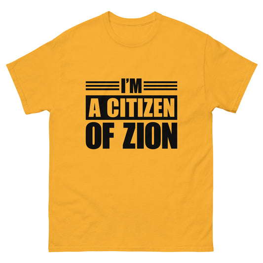 I'M A CITIZEN OF ZION