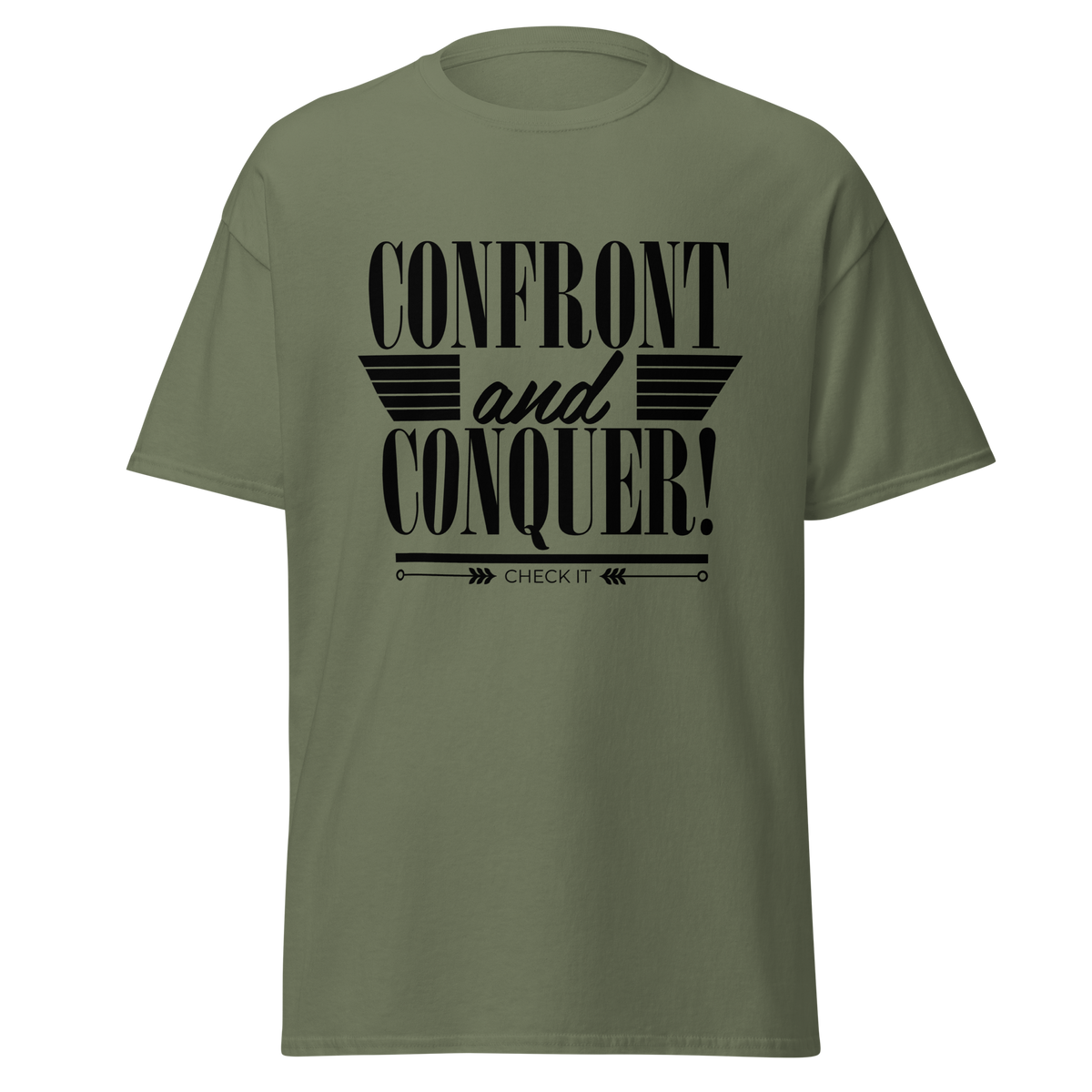 Confront and Conquer Tee