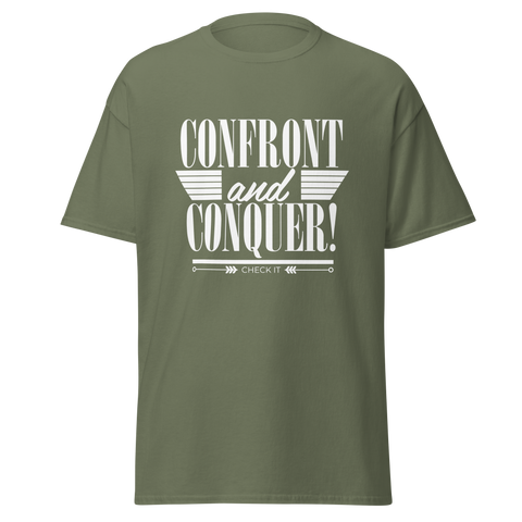 Confront and Conquer Tee