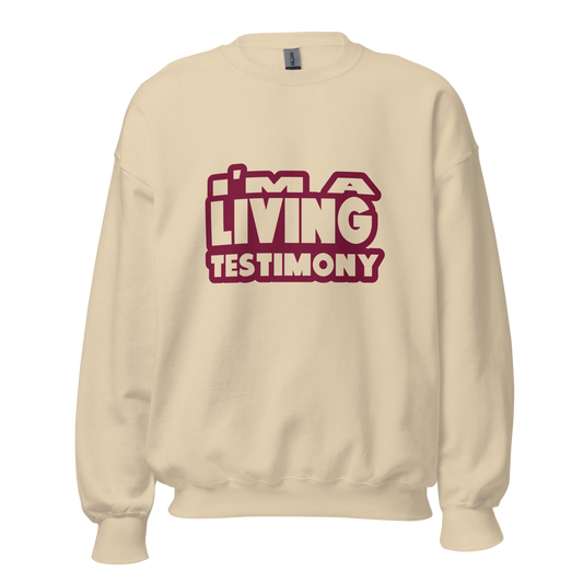 I'M A LIVING TESTIMONY