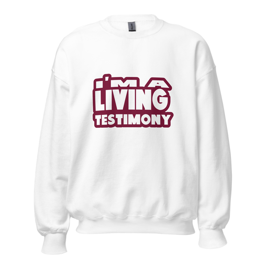 I'M A LIVING TESTIMONY