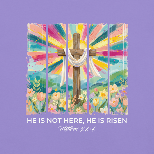 HE IS NOT HERE HE IS RISEN