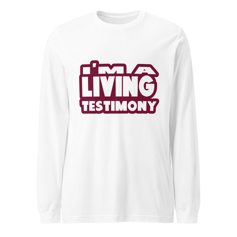 I'M A LIVING TESTIMONY
